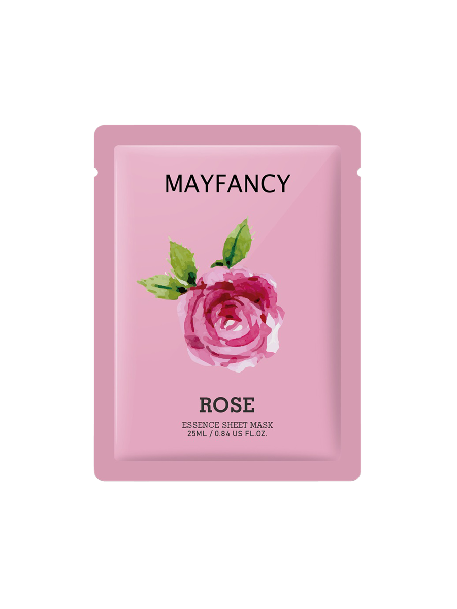 Mayfancy Rose Serum Face Sheet Mask